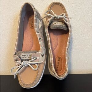 Women’s Sperry Top Sider, Tan, Size 8